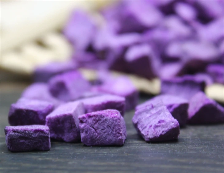 Freeze Dried Purple Sweet Potato Cube